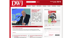 Desktop Screenshot of dwj.de